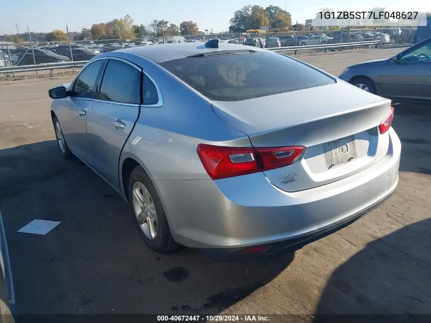 2020 Chevrolet Malibu Fwd Ls VIN: 1G1ZB5ST7LF048627 Lot: 40672447