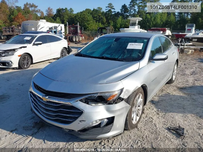 2020 Chevrolet Malibu Fwd Lt VIN: 1G1ZD5ST4LF001310 Lot: 40674216