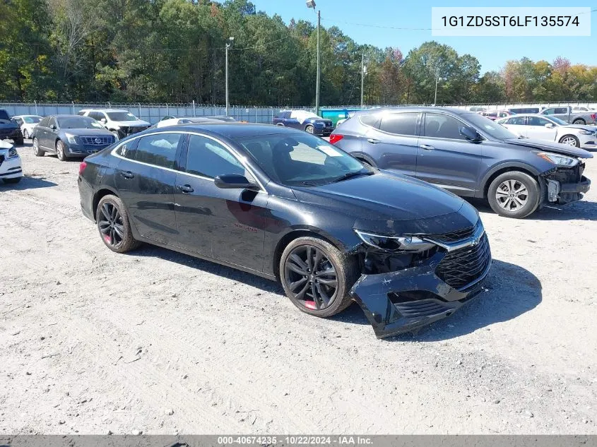 2020 Chevrolet Malibu Fwd Lt VIN: 1G1ZD5ST6LF135574 Lot: 40674235