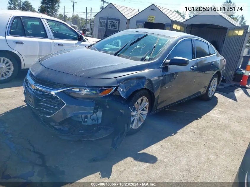 2020 Chevrolet Malibu Fwd Lt VIN: 1G1ZD5ST6LF125174 Lot: 40675866