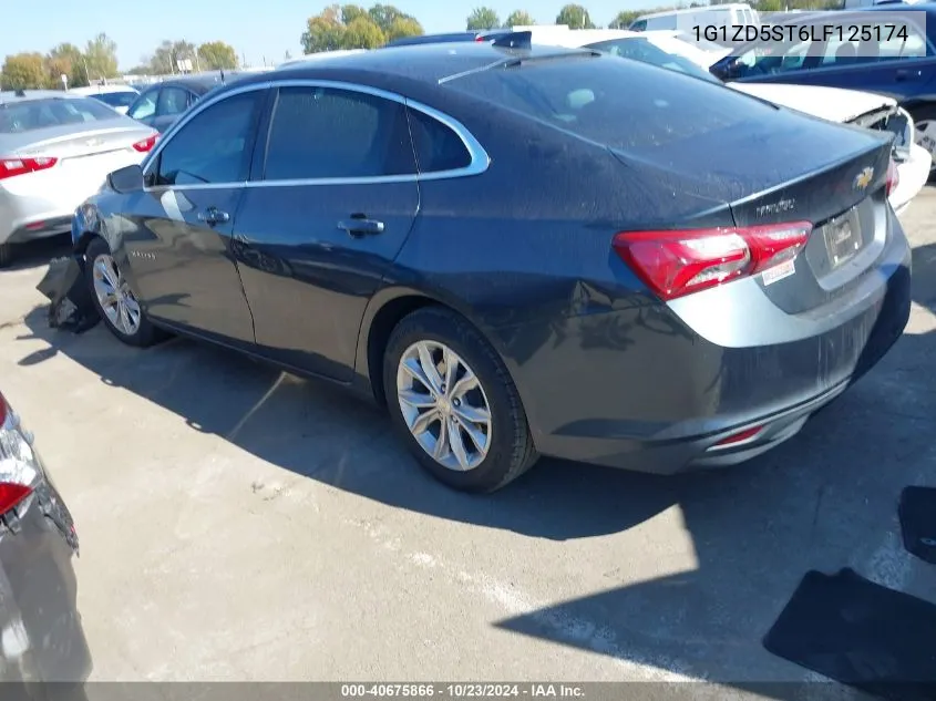 2020 Chevrolet Malibu Fwd Lt VIN: 1G1ZD5ST6LF125174 Lot: 40675866