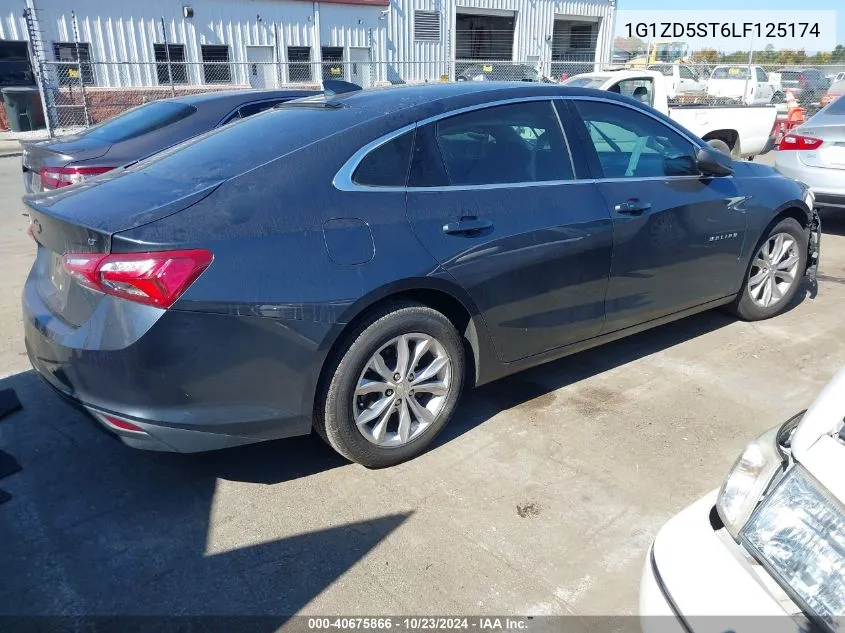 2020 Chevrolet Malibu Fwd Lt VIN: 1G1ZD5ST6LF125174 Lot: 40675866