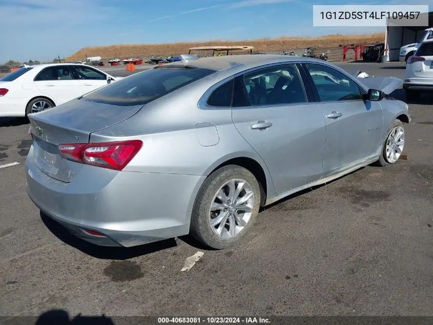 2020 Chevrolet Malibu Fwd Lt VIN: 1G1ZD5ST4LF109457 Lot: 40683081