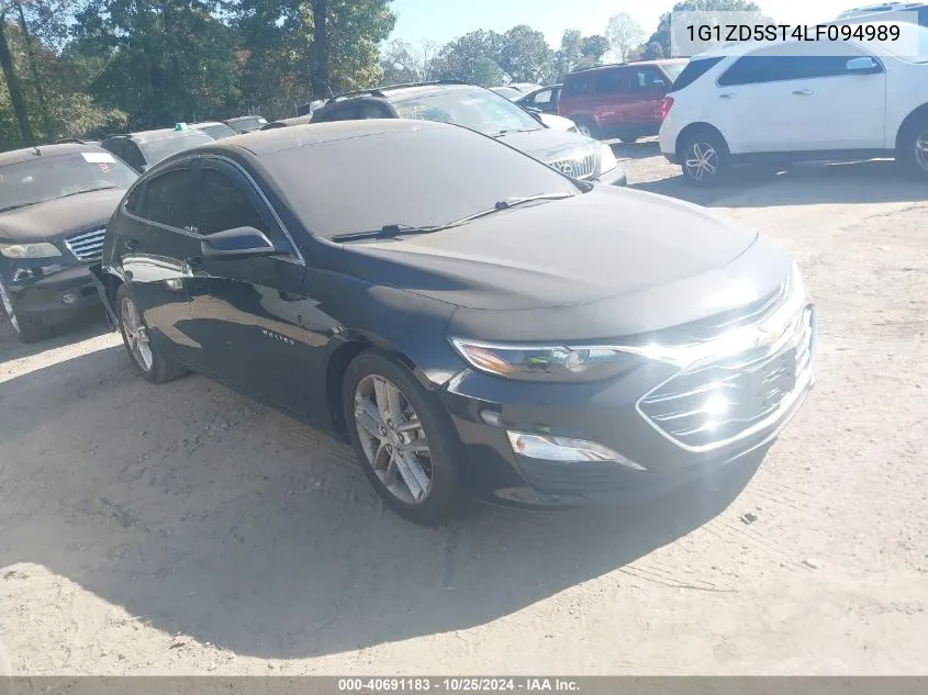 2020 Chevrolet Malibu Fwd Lt VIN: 1G1ZD5ST4LF094989 Lot: 40691183