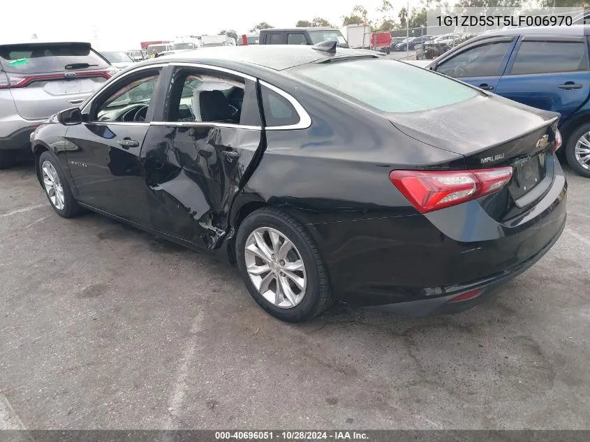 2020 Chevrolet Malibu Fwd Lt VIN: 1G1ZD5ST5LF006970 Lot: 40696051