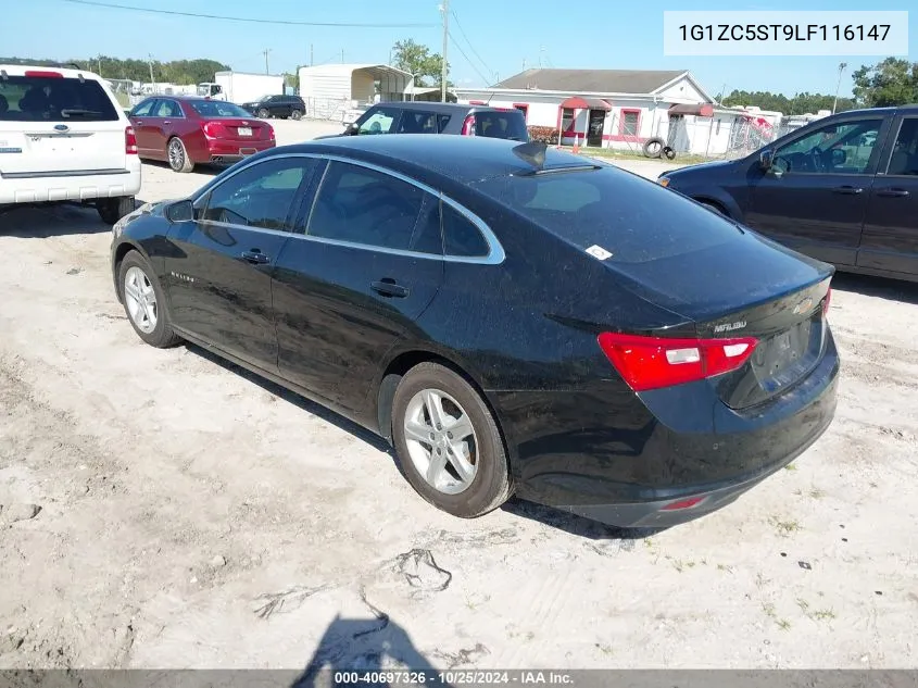 2020 Chevrolet Malibu Fwd 1Fl VIN: 1G1ZC5ST9LF116147 Lot: 40697326