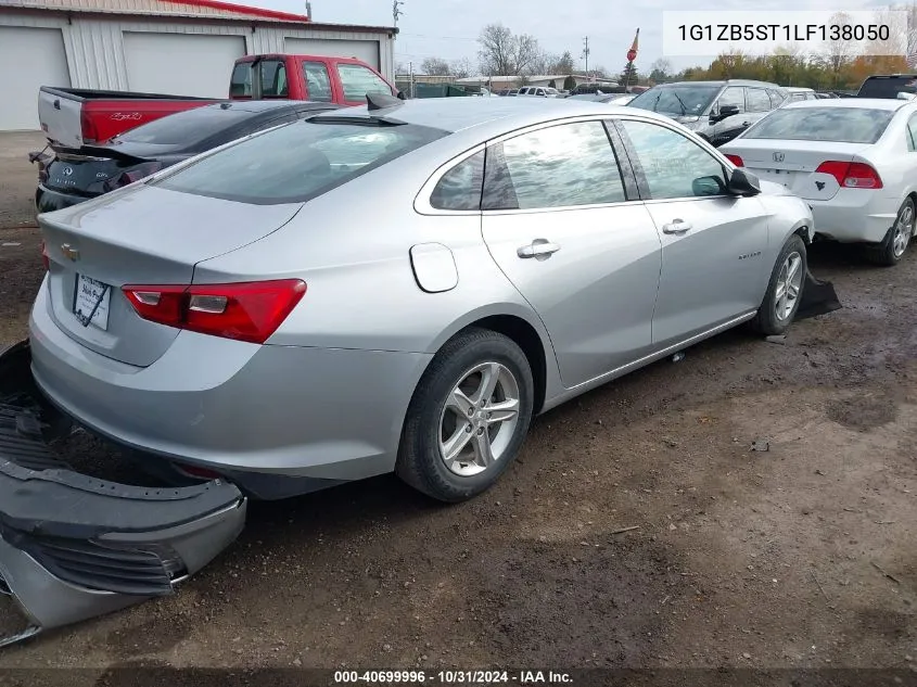 2020 Chevrolet Malibu Fwd Ls VIN: 1G1ZB5ST1LF138050 Lot: 40699996