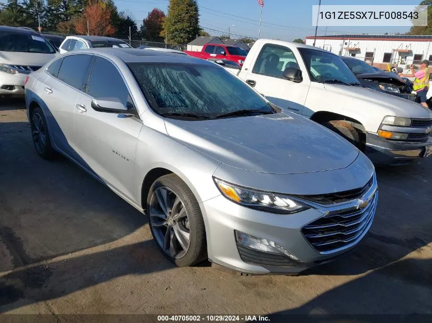 2020 Chevrolet Malibu Fwd Premier VIN: 1G1ZE5SX7LF008543 Lot: 40705002