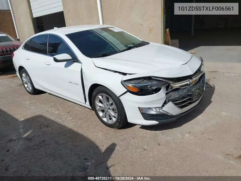 2020 Chevrolet Malibu Fwd Lt VIN: 1G1ZD5STXLF006561 Lot: 40720211