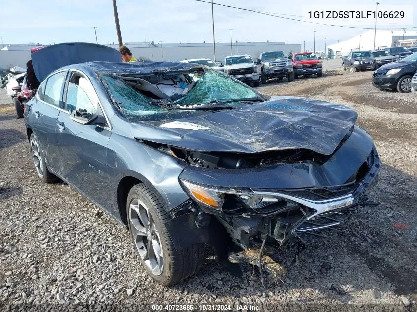 2020 Chevrolet Malibu Fwd Lt VIN: 1G1ZD5ST3LF106629 Lot: 40723685