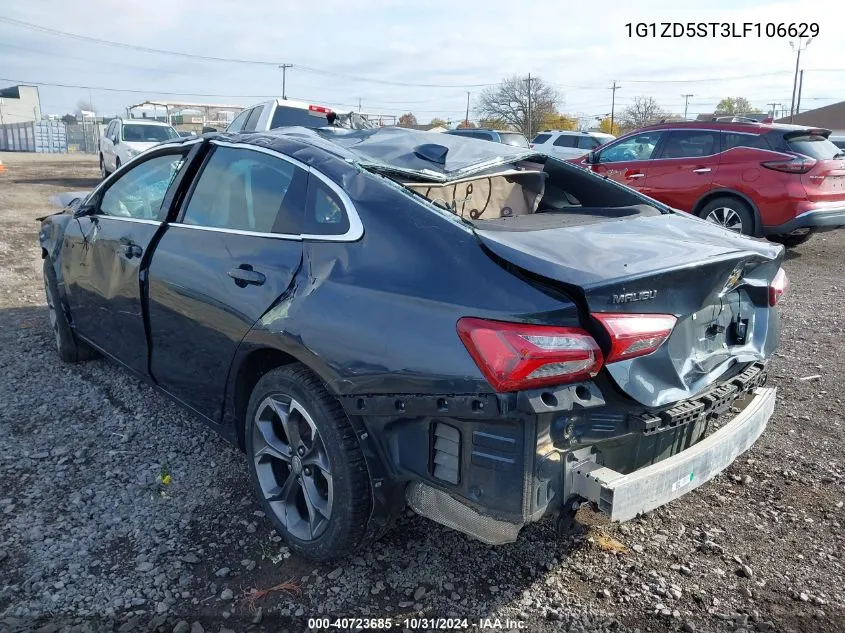 2020 Chevrolet Malibu Fwd Lt VIN: 1G1ZD5ST3LF106629 Lot: 40723685