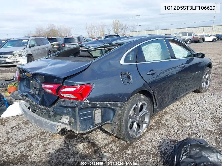 2020 Chevrolet Malibu Fwd Lt VIN: 1G1ZD5ST3LF106629 Lot: 40723685