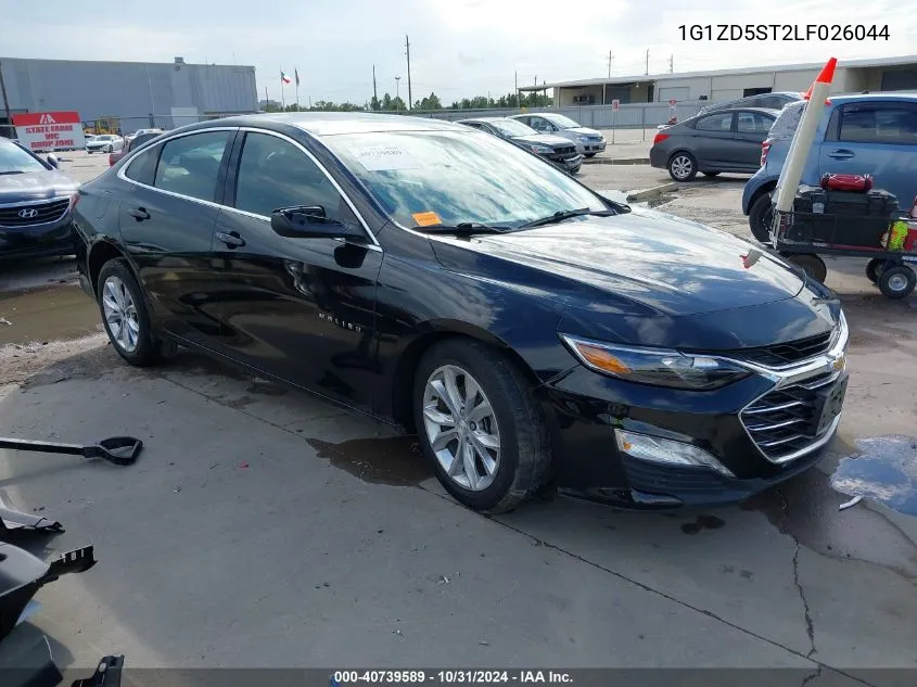 2020 Chevrolet Malibu Fwd Lt VIN: 1G1ZD5ST2LF026044 Lot: 40739589