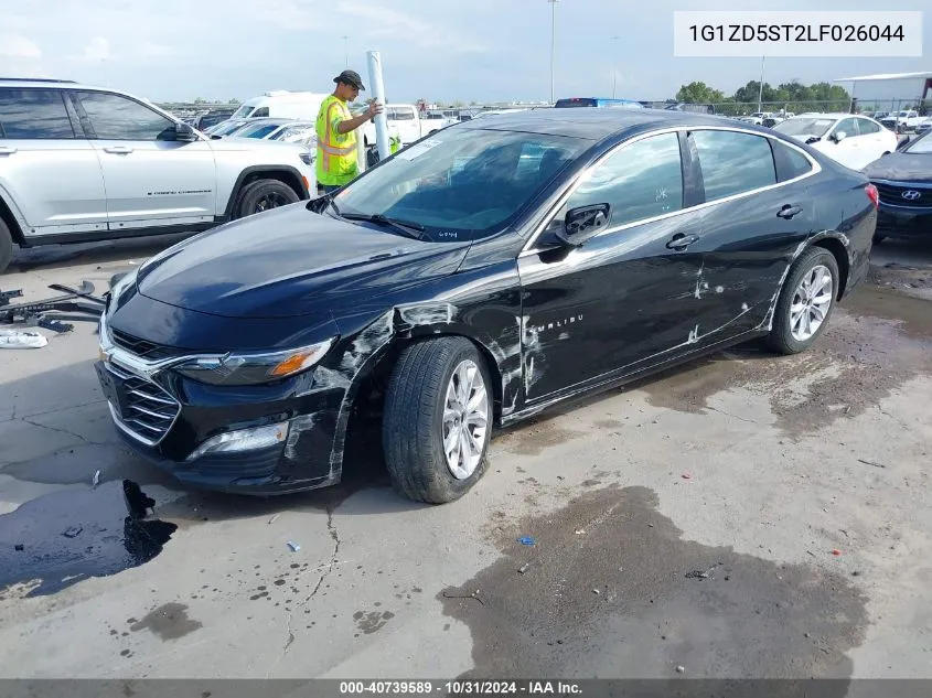 2020 Chevrolet Malibu Fwd Lt VIN: 1G1ZD5ST2LF026044 Lot: 40739589