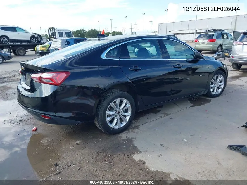 2020 Chevrolet Malibu Fwd Lt VIN: 1G1ZD5ST2LF026044 Lot: 40739589