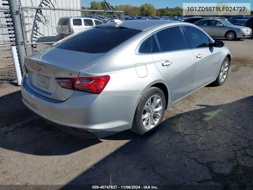 2020 Chevrolet Malibu Fwd Lt VIN: 1G1ZD5ST9LF024727 Lot: 40747627