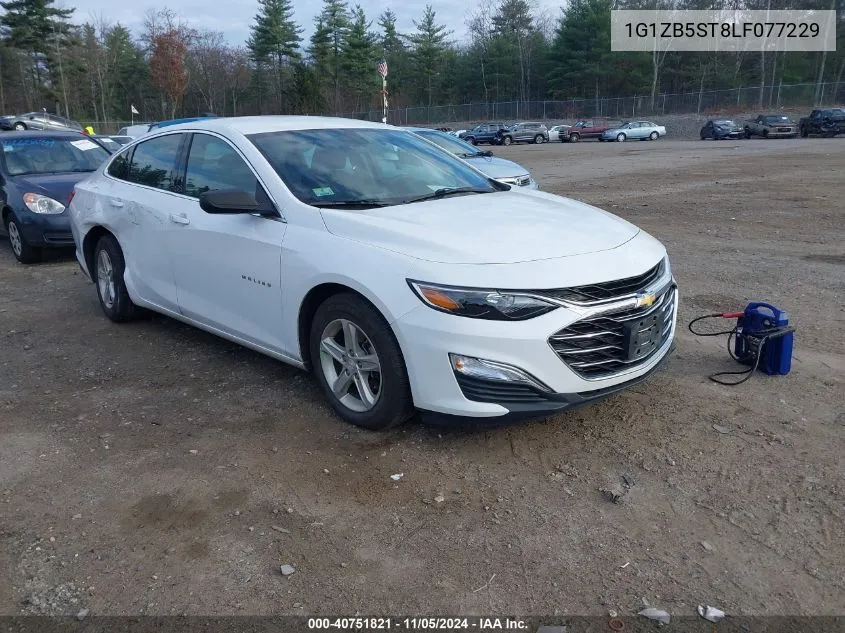 2020 Chevrolet Malibu Fwd Ls VIN: 1G1ZB5ST8LF077229 Lot: 40751821