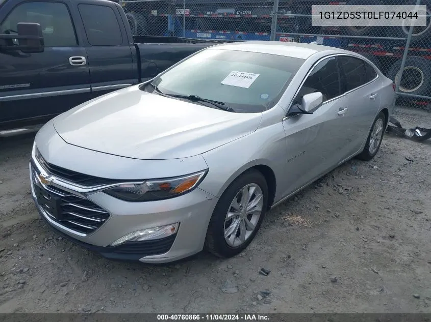 2020 Chevrolet Malibu Fwd Lt VIN: 1G1ZD5ST0LF074044 Lot: 40760866