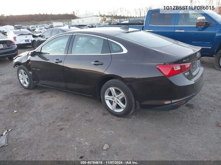 2020 Chevrolet Malibu Fwd Ls VIN: 1G1ZB5ST1LF086015 Lot: 40764616