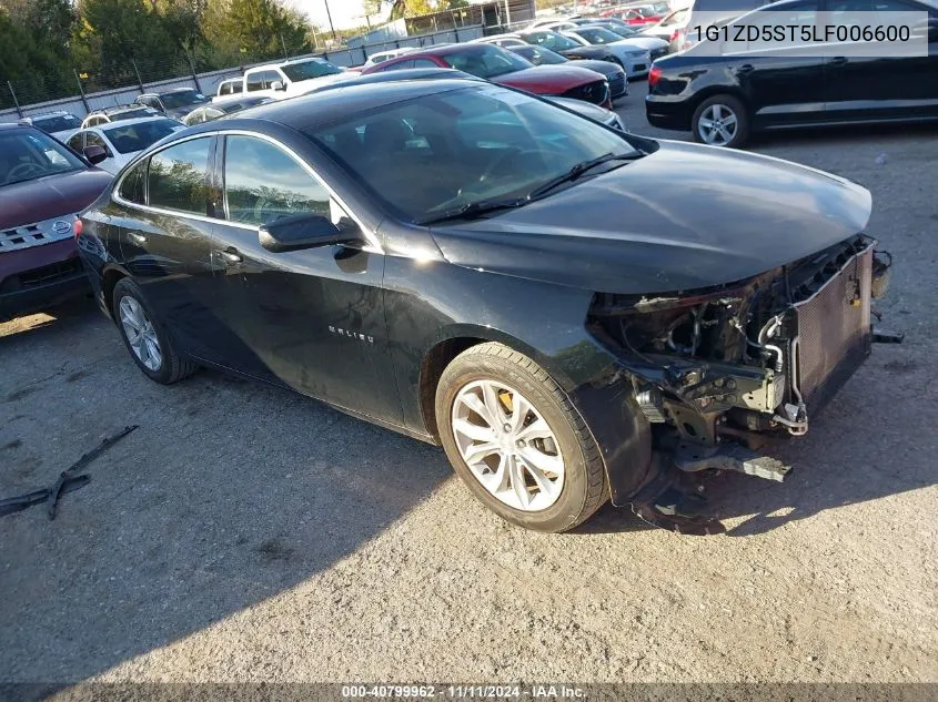 2020 Chevrolet Malibu Fwd Lt VIN: 1G1ZD5ST5LF006600 Lot: 40799962