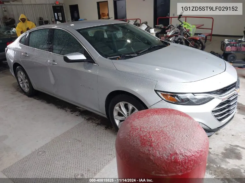 2020 Chevrolet Malibu Fwd Lt VIN: 1G1ZD5ST9LF029152 Lot: 40815525