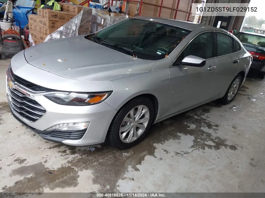 2020 Chevrolet Malibu Fwd Lt VIN: 1G1ZD5ST9LF029152 Lot: 40815525