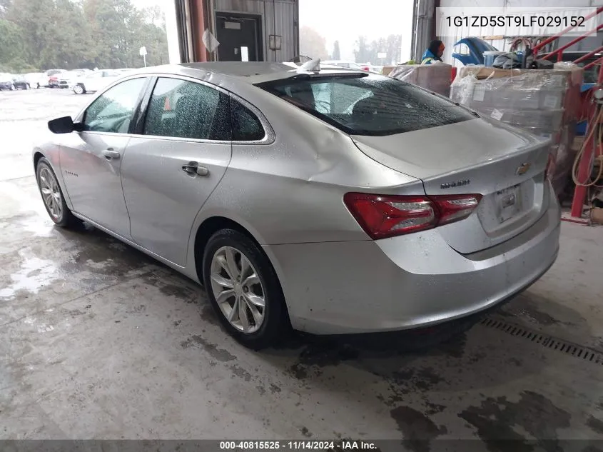 2020 Chevrolet Malibu Fwd Lt VIN: 1G1ZD5ST9LF029152 Lot: 40815525