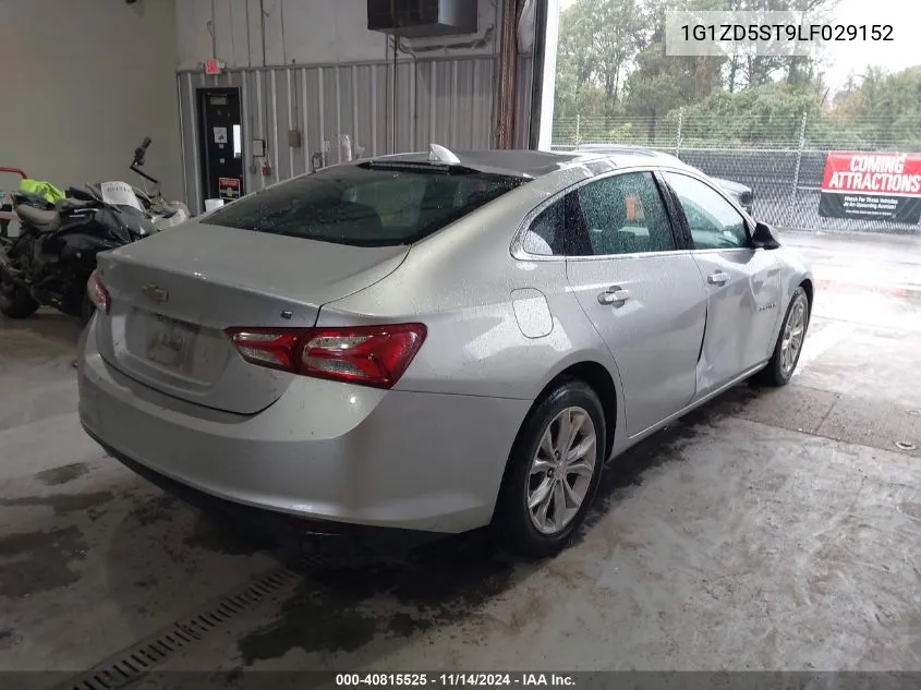 2020 Chevrolet Malibu Fwd Lt VIN: 1G1ZD5ST9LF029152 Lot: 40815525