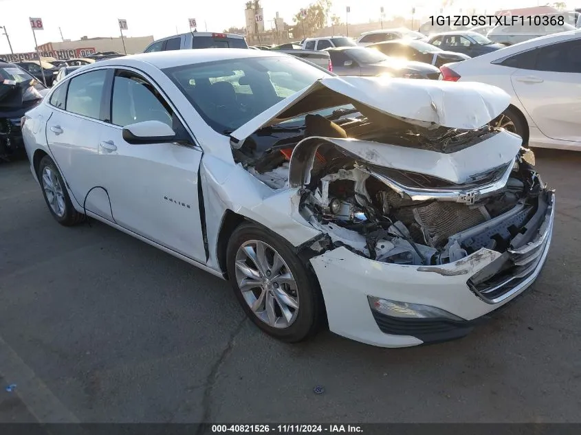 2020 Chevrolet Malibu Fwd Lt VIN: 1G1ZD5STXLF110368 Lot: 40821526