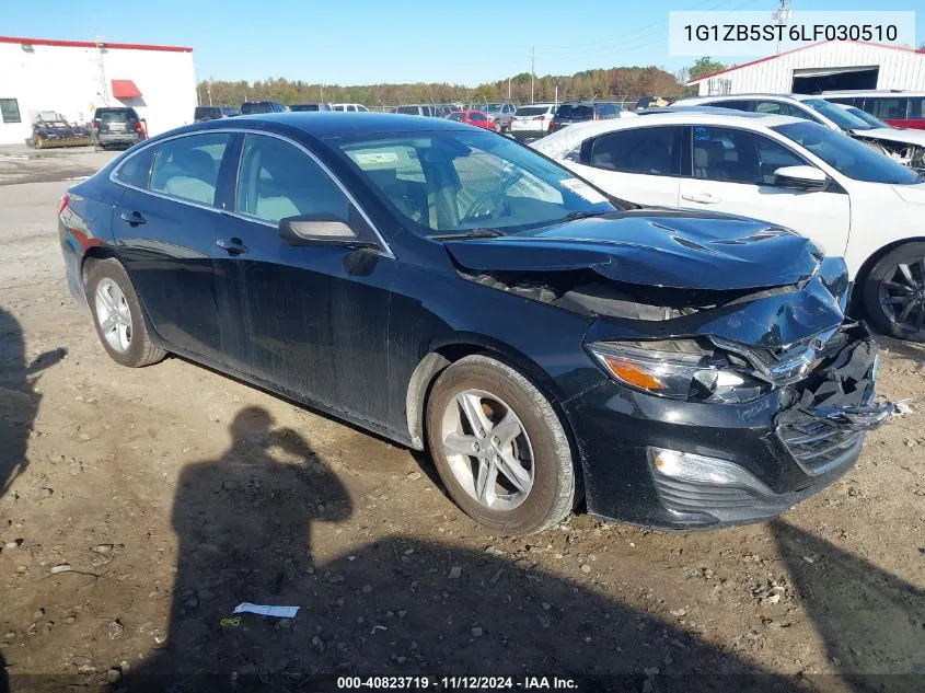 2020 Chevrolet Malibu Fwd Ls VIN: 1G1ZB5ST6LF030510 Lot: 40823719