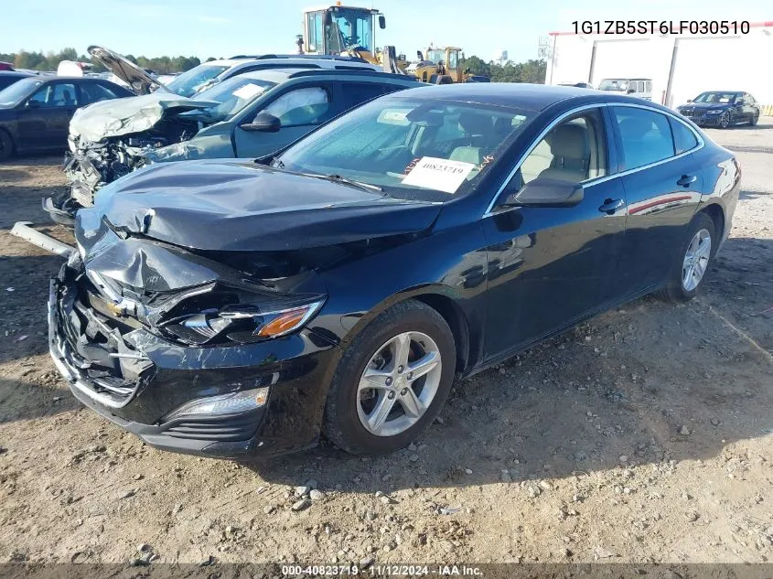 2020 Chevrolet Malibu Fwd Ls VIN: 1G1ZB5ST6LF030510 Lot: 40823719