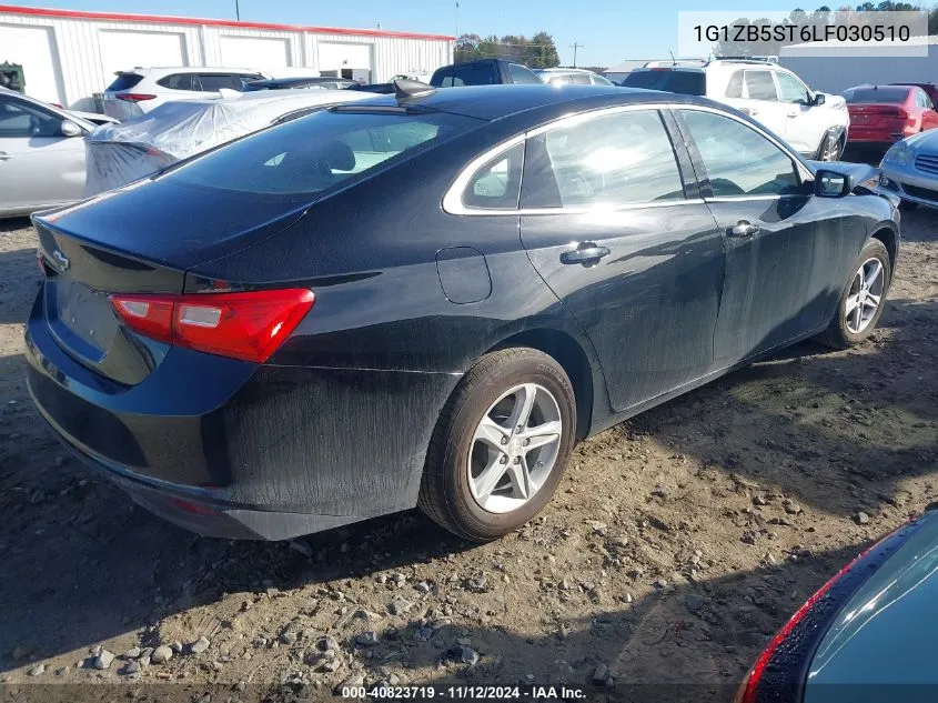 2020 Chevrolet Malibu Fwd Ls VIN: 1G1ZB5ST6LF030510 Lot: 40823719