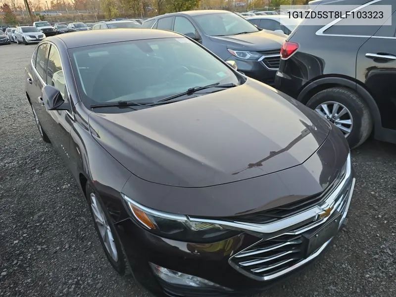 2020 Chevrolet Malibu Lt VIN: 1G1ZD5ST8LF103323 Lot: 40836404