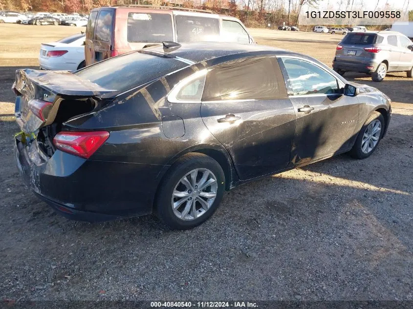 2020 Chevrolet Malibu Fwd Lt VIN: 1G1ZD5ST3LF009558 Lot: 40840540