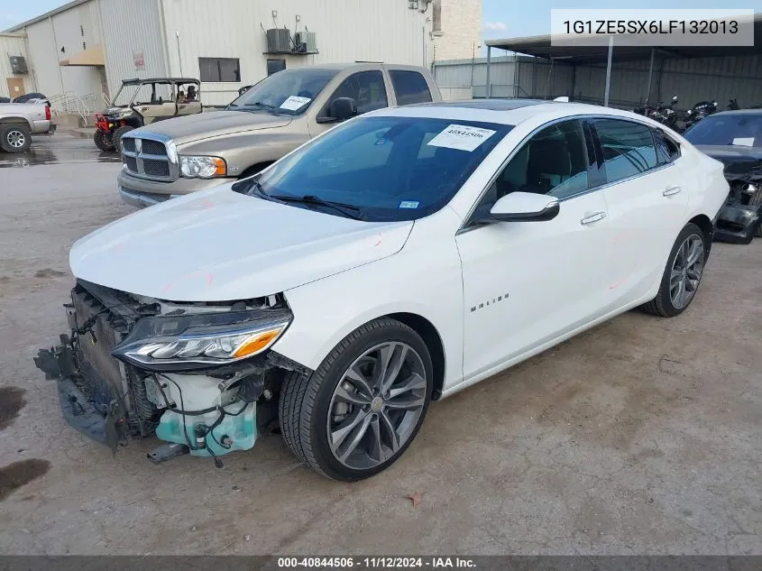 2020 Chevrolet Malibu Fwd Premier VIN: 1G1ZE5SX6LF132013 Lot: 40844506