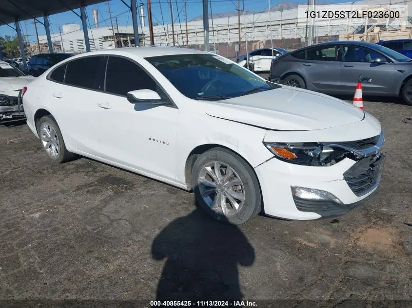 1G1ZD5ST2LF023600 2020 Chevrolet Malibu Fwd Lt