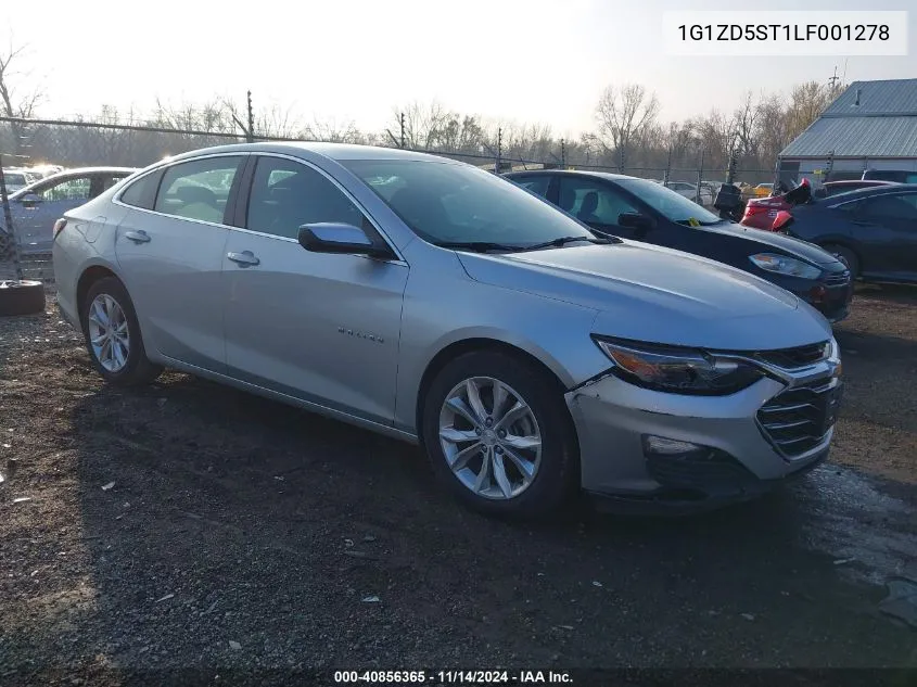 2020 Chevrolet Malibu Fwd Lt VIN: 1G1ZD5ST1LF001278 Lot: 40856365