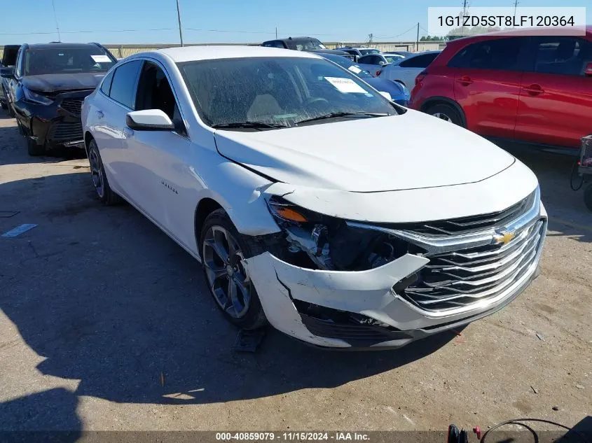 2020 Chevrolet Malibu Fwd Lt VIN: 1G1ZD5ST8LF120364 Lot: 40859079