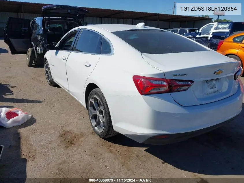 2020 Chevrolet Malibu Fwd Lt VIN: 1G1ZD5ST8LF120364 Lot: 40859079