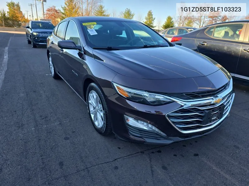 2020 Chevrolet Malibu Fwd Lt VIN: 1G1ZD5ST8LF103323 Lot: 40874617