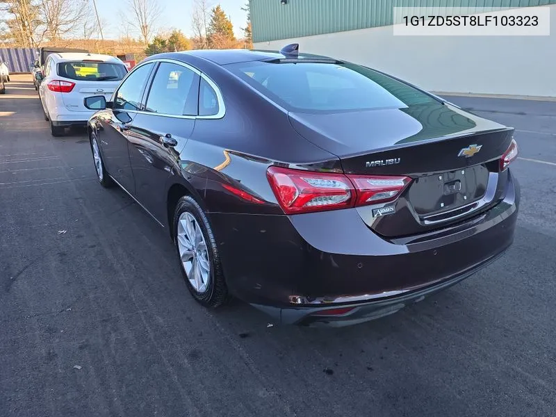 2020 Chevrolet Malibu Fwd Lt VIN: 1G1ZD5ST8LF103323 Lot: 40874617