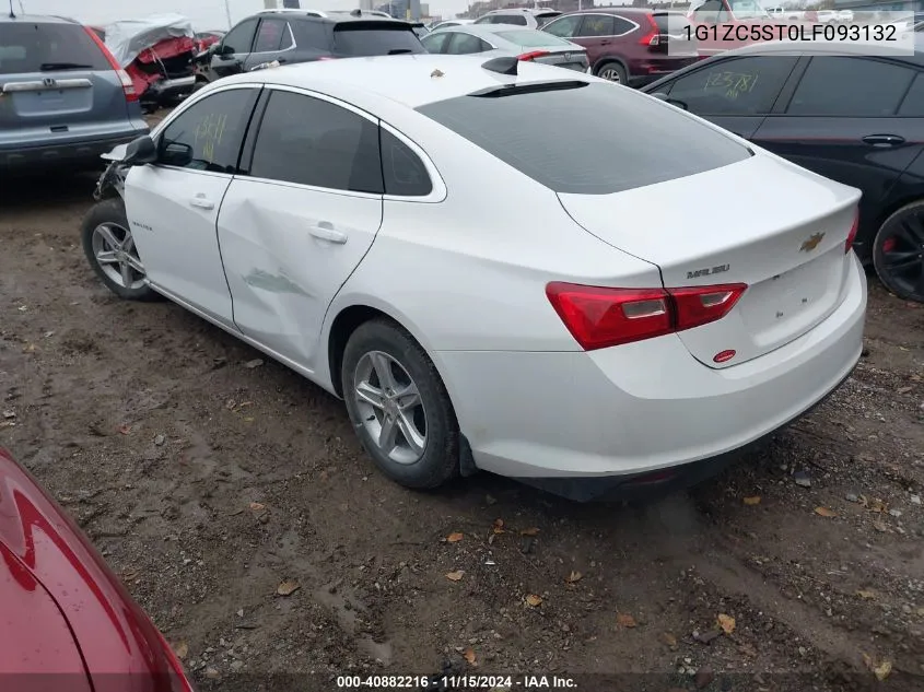 2020 Chevrolet Malibu Fwd 1Fl VIN: 1G1ZC5ST0LF093132 Lot: 40882216