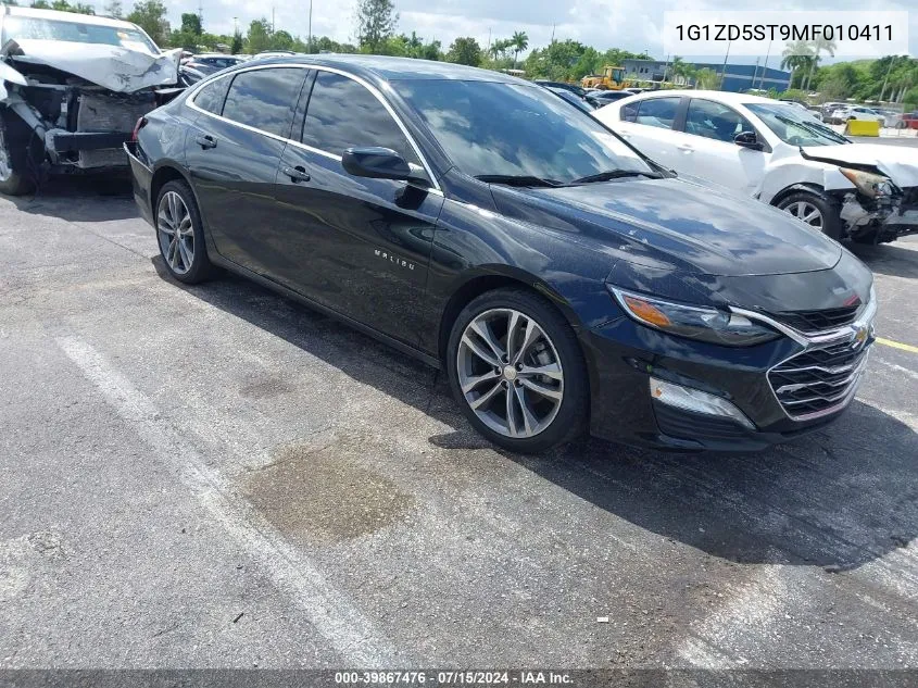 2021 Chevrolet Malibu Fwd Lt VIN: 1G1ZD5ST9MF010411 Lot: 39867476