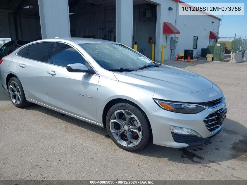 2021 Chevrolet Malibu Fwd Lt VIN: 1G1ZD5ST2MF073768 Lot: 40065890