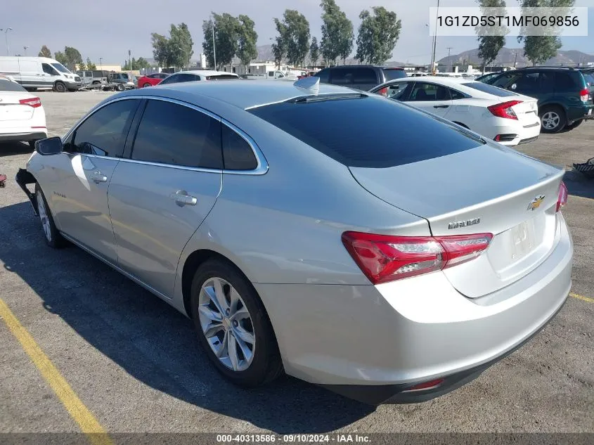 2021 Chevrolet Malibu Lt VIN: 1G1ZD5ST1MF069856 Lot: 40313586