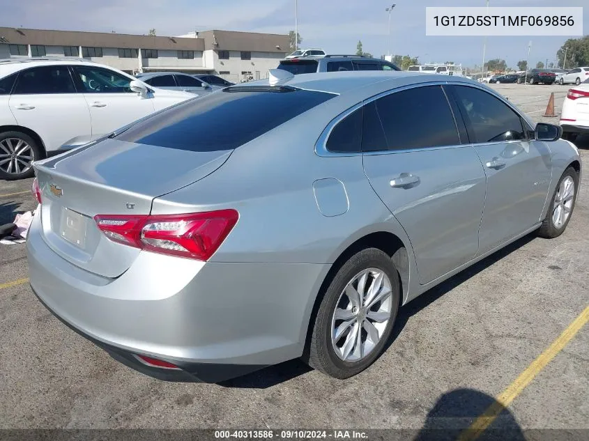 2021 Chevrolet Malibu Lt VIN: 1G1ZD5ST1MF069856 Lot: 40313586