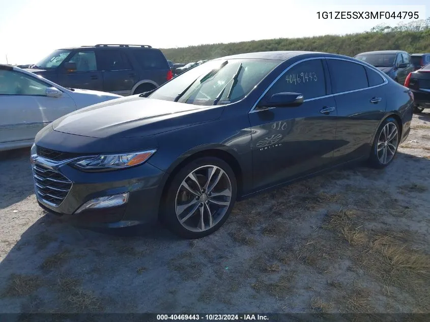 2021 Chevrolet Malibu Fwd Premier VIN: 1G1ZE5SX3MF044795 Lot: 40469443