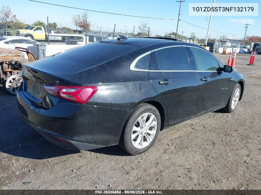 1G1ZD5ST3NF132179 2022 Chevrolet Malibu Fwd Lt