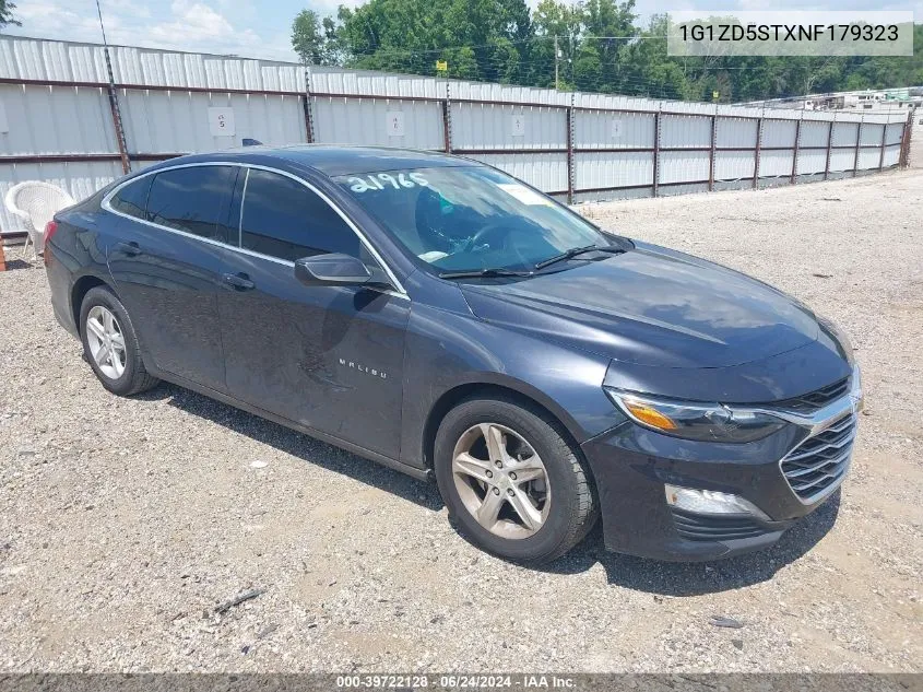 1G1ZD5STXNF179323 2022 Chevrolet Malibu Fwd Lt