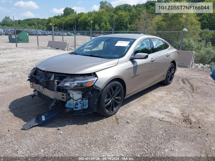 2022 Chevrolet Malibu Fwd Lt VIN: 1G1ZD5ST7NF166044 Lot: 40135728